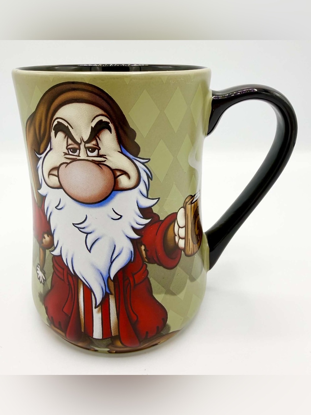 Disney Parks Grumpy I Hate Mornings Coffee Mug 16oz Snow White Seven Dwarfs Cup